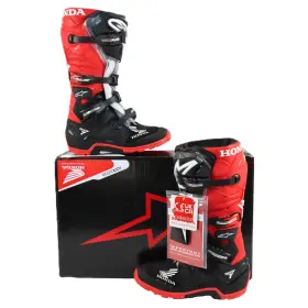 Alpinestars 230018453980 Alpine Star Honda Tech 7 Enduro Boots In Black/bright Red Mens Size 9