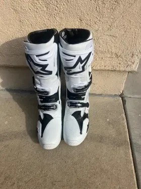 Alpinestars 230024869942 Tech 10 Size White