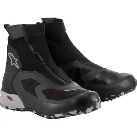 2338224122212.5 Alpinestars Cr-8 Gore-tex Shoes 12.5 Black Mid/gray Bright/red