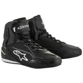 2510219-10-13.5 Alpinestars Mens Faster-3 Motorcycle Shoes Black Size 13.5