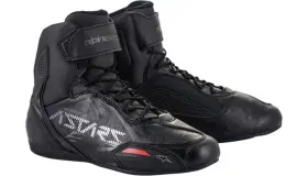 2510219-1101125 Alpinestars Faster-3 Riding Shoes 12.5 Black/gun Metal
