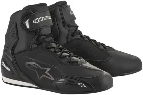 2510219110013.5 Alpinestars Faster-3 Riding Shoes - Black/black Size 13.5