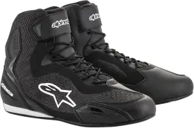 2510319-10-7 Alpinestars Faster-3 Rideknit Riding Shoes - Black Size 7