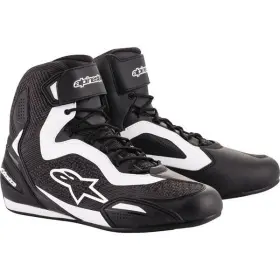 2510319-12-7 Alpinestars Faster-3 Rideknit Riding Shoes Black/white Size 7