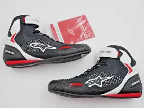 2510319-123-11 Alpinestars Faster-3 Rideknit Shoes Black/white/red Size Us 11 -