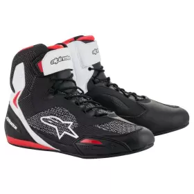 2510319-123-13.5 Alpinestars Open Box Adult Faster 3 Rideknit Motorcycle Shoes Blk/wh/red - 13.5 2510319-123-13.5 Alpinestars Open Box Adult Faster 3 Rideknit Motorcycle Shoes Blk/wh/red - 13.5