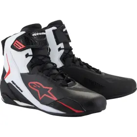 2510425-123-135 Alpinestars Faster-4 Shoes 13.5 Black/white/red 2510425-123-135 Alpinestars Faster-4 Shoes 13.5 Black/white/red