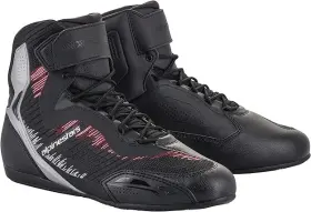 2510520-1939-8 Alpinestars Stella Faster-3 Rideknit Shoes Black/silver/pink Size Us 8/eu 40