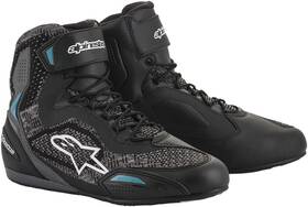 Alpinestars 251052011706 Stella Faster-3 Rideknit Shoes - Black/teal