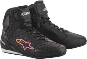 2510520143911.5 Alpinestars Womens Faster-3 Street Riding Shoes Black/pink Us 11.5 Alp