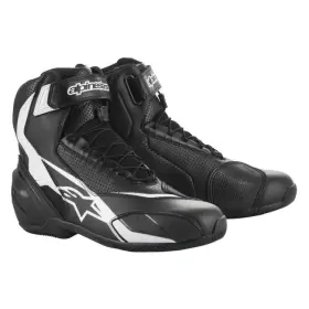 2511318-12-43 Alpinestars Open Box Adult Sp-1 V2 Vented Motorcycle Shoes Black/white Size 43