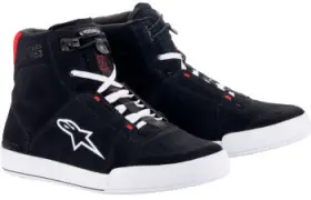 Alpinestars 2512322130412 Chrome Mens Motorcycle Riding Shoes Black/white/bright Red 12 Usa
