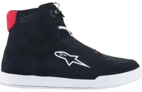 8507960 Alpinestars 251232213049 Chrome Riding Shoes 9 Black/white/bright Red