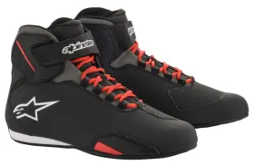 2515518-13-14 Alpinestars Sektor Mens Motorcycle Riding Shoes Black/red 14 Usa