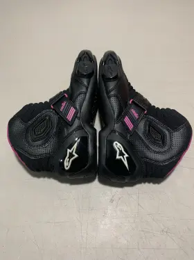 251571910398.5 Alpinestars Womens Stella Sektor Street Riding Shoes Black/pink 8.5