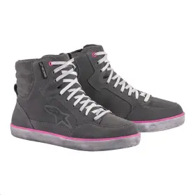 Alpinestars 2542220909595 Stella J-6 Waterproof Womens Riding Shoes 9.5 Gray/pink