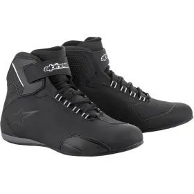 2544519-10-125 Alpinestars Mens Sektor Waterproof Motorcycle Shoes Black Size 12.5