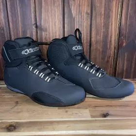 2544519-10-7 Alpinestars Sektor Waterproof Size 10 Motorcycle Riding Shoes Boots Sneakers