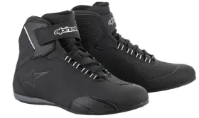 25445191012 Alpinestars Sektor Street Riding Shoes Black/white Us 12