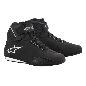 2544619-119-7.5 Alpinestars Stella Sektor Waterproof Womens Riding Shoes 7.5 Black/silver