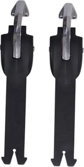 25citr-10 Alpinestars Tech 7s Aluminum Bridges - Black Motorcycle Atv/utv Street Bike