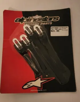 25lot8n Alpinestars Tech 8 Replacement Motorcycle Boot Buckle Strap Set Nos