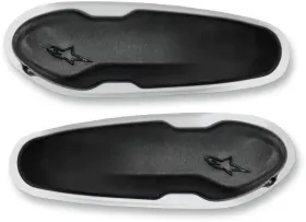 25sli15-21 Alpinestars Toe Sliders Smx White Black