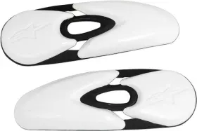 25sli6-20 Alpinestars Toe Sliders White