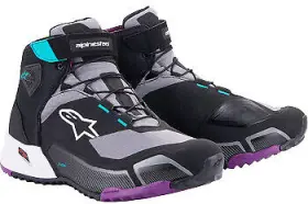 3405-3233 Alpinestars 2611523137055 Stella Cr-x Drystar Shoes Black Gray Teal Purple 5.5