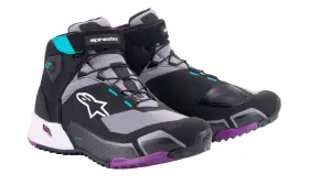 Alpinestars 261152313707 Stella Cr-x Drystar Shoes - Black/gray/teal/purple Us 7