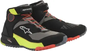 Alpinestars 2611820153811 Cr-x Drystar Riding Shoes 11 Black/yellow Fluo/red