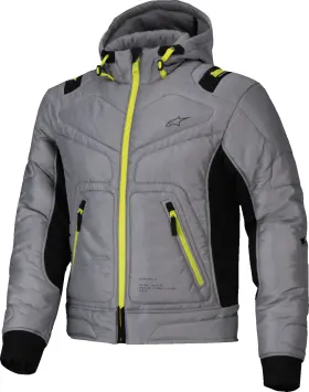 3200925-9143-l Alpinestars Mohobbs Wp Jacket - Fits Lunar Gray/lime Punch Large
