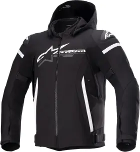 3206423-12-3xl Alpinestars Zaca Waterproof Jacket 3xl Black/white