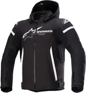 3206423-12-s Alpinestars Jacket Zaca Wp B/w S
