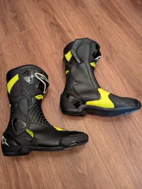 3404-0843 Alpinestars Smx-6 Street Racing Boots Size 44 Us 9.5