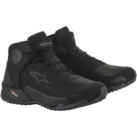 3405-2517 Alpinestars Mens Cr-x Drystar Motorcycle Shoe Black/black - 12