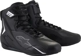 3405-3655 Alpinestars Faster-4 Motorcycyle Riding Shoes Black Us 8