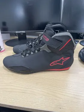 3405-astar18-sektor-shoes Alpinestars Sektor Mens Lightweight Off Road Boots Motorcycle Speed Riding Shoes