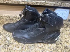 34051860 Alpinestars Sp-1 V2 Vented Motorcycle Shoes Black Sz 11.5
