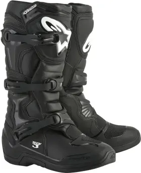 3410-1889 Alpinestars Tech-3 Motocross Mx Boots Black Us 10 - 13073
