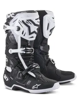 2010020-12-12 Alpinestars 3410-2455 Unisex-adult Tech 10 Boots Black/white Sz 12