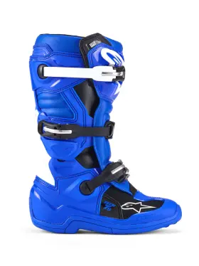 3411-0781 Alpinestars Youth Tech 7s Boots Blue/black/white Us 3 / Eu 35.5