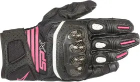3517319-1039-xs Alpinestars Glove 4wspx Acv2 Bkfu Xs