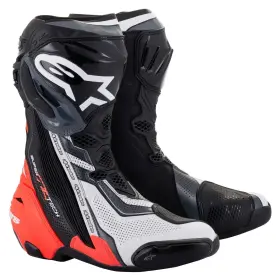 4101-0386-41 Alpinestars Supertech R V2 Vented Boots 7.5 Black