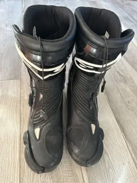 4105-0155-44 Alpinestars Smx S Black Boots Size 44
