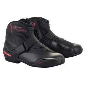 4107-0208-43 Alpinestars Stella Smx-1 R V2 Womens Boots 11 Black/diva Pink