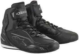 4111-0107-13 Alpinestars Stella Faster-3 Womens Riding Shoes 11 Black/silver