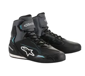 4111-0127-08 Alpinestars 4111012708 St Faster-3 Shoes Us 8.5 Black/gray/ocean