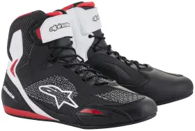 4112-0101-17 Alpinestars Faster-3 Rideknit Riding Shoes 13 Black/white/red 4112-0101-17 Alpinestars Faster-3 Rideknit Riding Shoes 13 Black/white/red