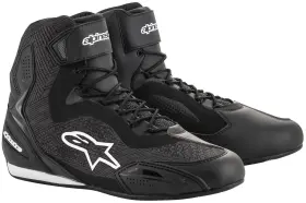 4112-0105-18 Alpinestars Faster-3 Rideknit Riding Shoes 13.5 Black